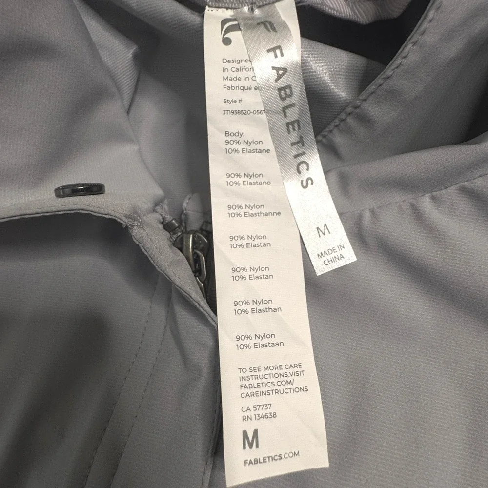 Fabletics grey hooded
